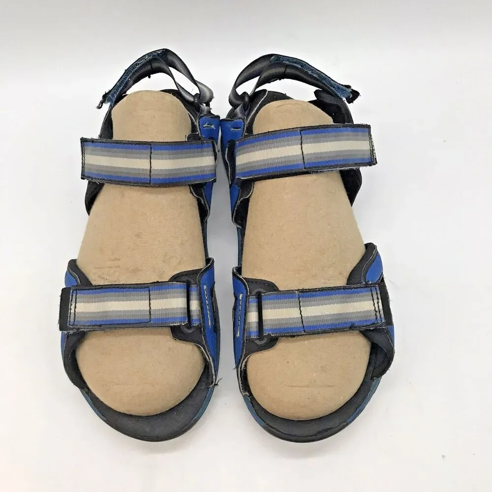 Merrell Hydro Blaze Hook & Loop Sandals Boy's 5M Women's 5.5 Blue Water Shoes